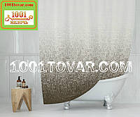Тканевая шторка для ванной комнаты из полиэстера "Matrix" (Матрица) Tropik, размер 180х200 см., Турция