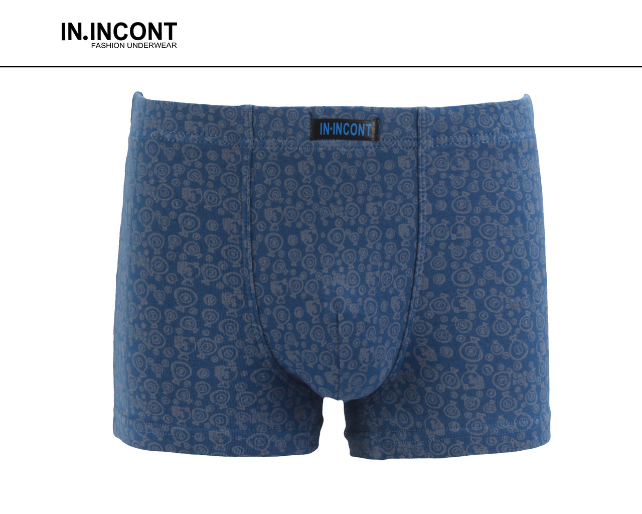 Дитячі труси боксери стрейчеві на хлопчика Марка «IN.INCONT» Арт.9621