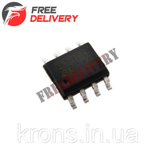 Чіп UC3845B 10ШТ UC3845 3845B SOP-8, ШІМ-контролер, фото 1