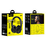 Навушники Bluetooth HOCO Journey Hi-Res W28, чорні, фото 6