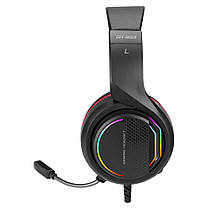 Навушники ігрові XTRIKE ME Gaming RGB Backlight GH-903, чорні, фото 4