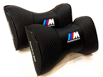 Подушка на підголовник BMW M Performance чорна 1 шт