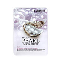 Тканевая маска с жемчугом BARONESS Pearl Mask Sheet