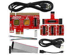 POST card (Пост карта) KQCPET6 V8 Bluetooth - PCI / PCI-E / MiniPCI-E / LPC / EC / M2 / USB diag