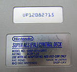 Super Nintendo Entertainment System PAL SNSP-001A (UKV),SNES консоль БУ, фото 8