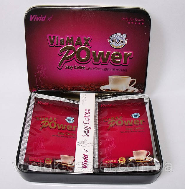 Збудливий КоФЕ для жінок ViaMax Power Sexy