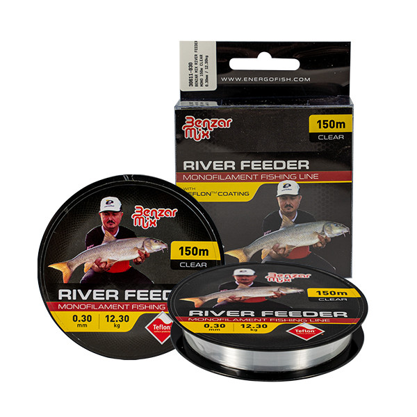 Жилка Benzar River Feeder Clear 150 м 0.2 мм 5.9кг