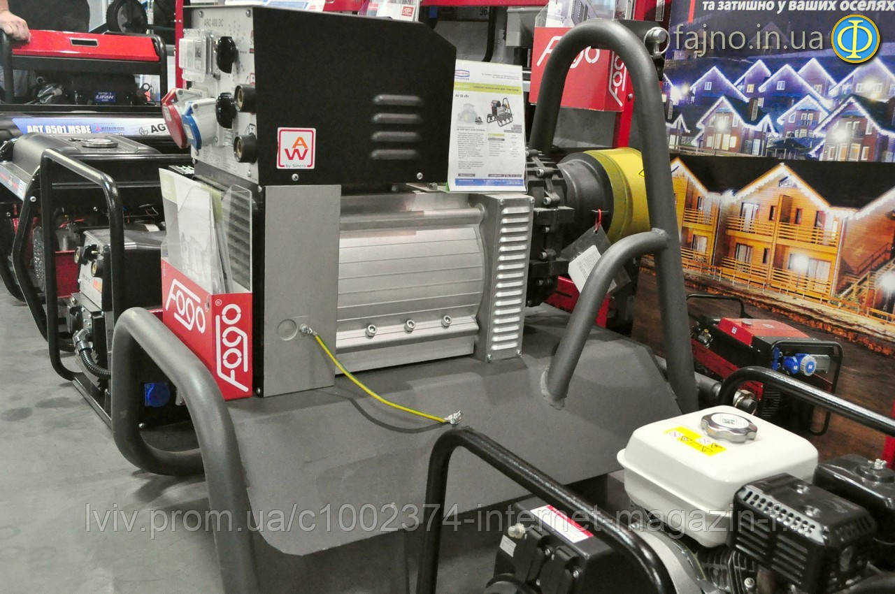 Зварювальний тракторний генератор ВМО AgroWeld ARC400TDC (10 кВА, 3ф~, зварювальний модуль Sincro)