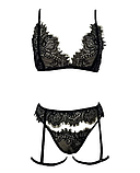 Комплект з м'якого мережива, фото 6