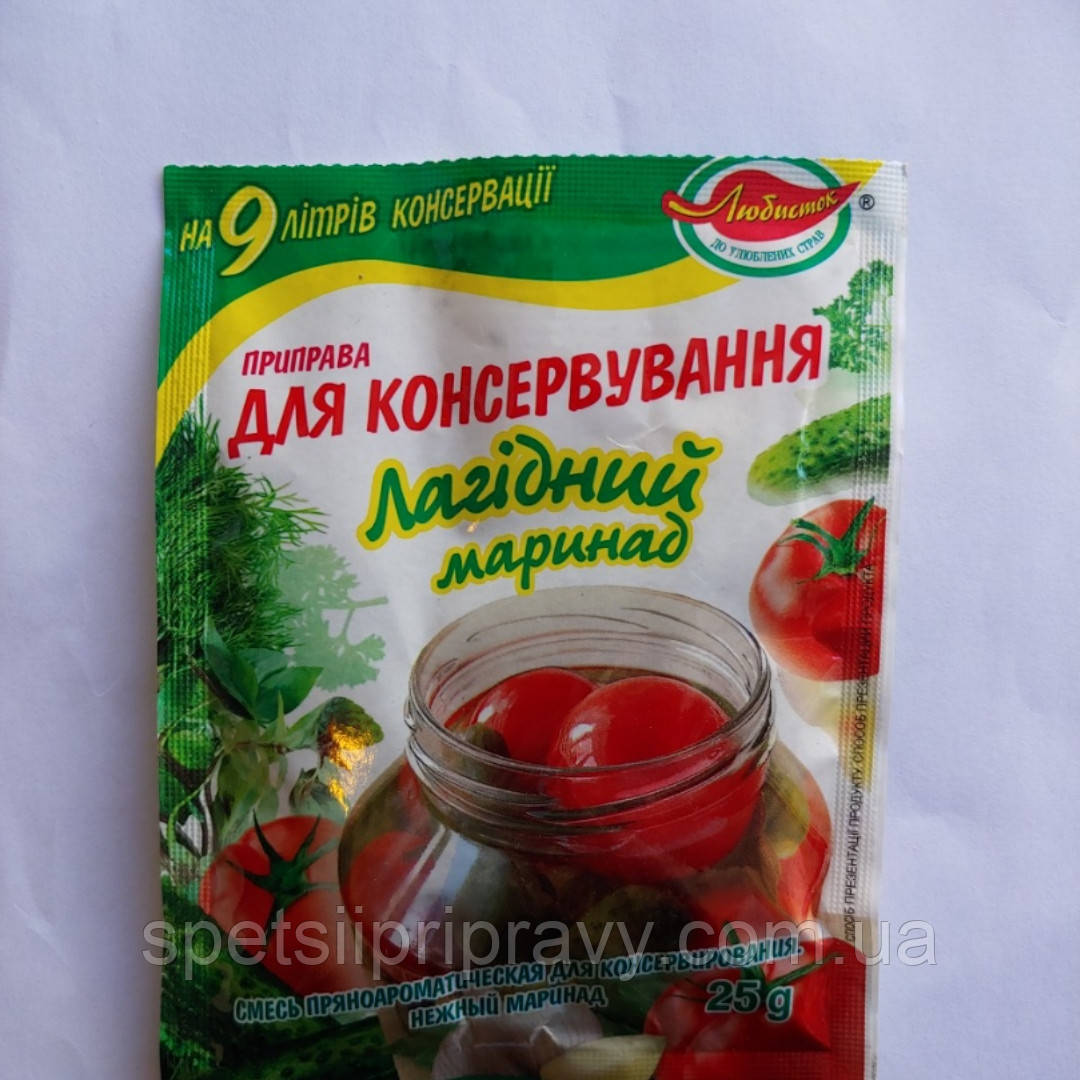 Суміш для консервування «Ніжний маринад» 25 г