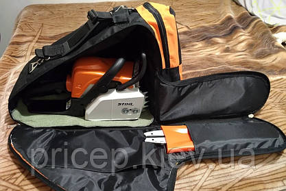 Сумка для бензопили. Чохол для збереження і перенесення бензопил з ПММ та витратними матеріалами