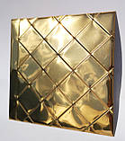 "Шашка" імітація, неіржавка сталь і нітрид титану під колір "золота", фото 2