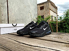 Чоловічі кросівки Nike Air Max 270 React Black, фото 3