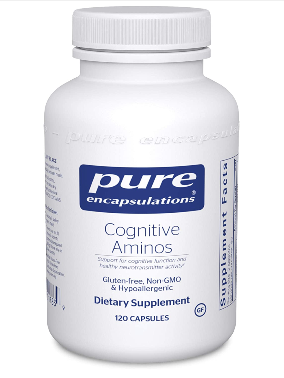 Pure Encapsulations Cognitive Aminos / Амінокислоти для підтримки когнітивних функцій 120 капсул