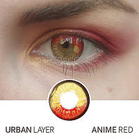 Кольорові контактні лінзи Urban Layer Anime Red