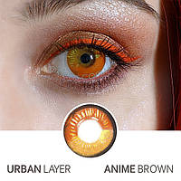 Кольорові контактні лінзи Urban Layer Anime Brown