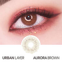 Кольорові контактні лінзи Urban Layer Aurora Brown