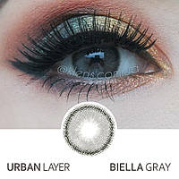 Кольорові контактні лінзи Urban Layer Biella Gray