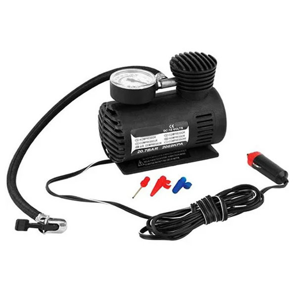 ОПТ Автомобільний насос компресор Air Compressor DC-12V / 250 PSI