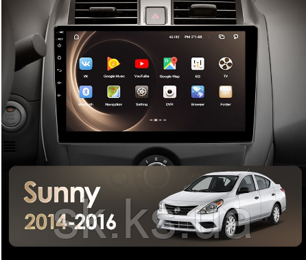 Junsun 4G Android магнітола для Nissan Sunny 2014-2016