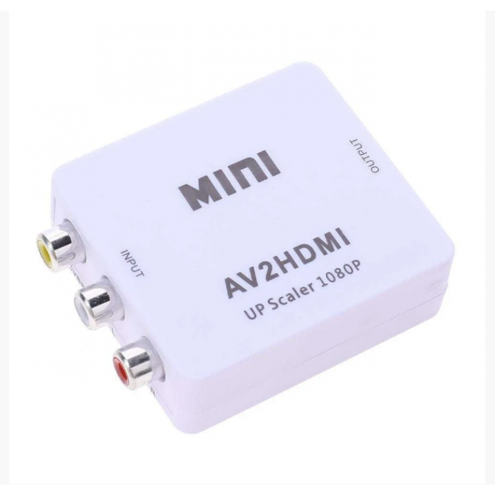 Конвертер RCA (AV) CVBS на HDMI адаптер відео з аудіо 1080P