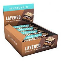 Layered Protein Bar MyProtein, 12 батончиків по 60 грам