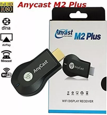 Wi-Fi Miracast Адаптер M2 PLUS (Anycast, DLNA, Airplay) MiraScreen, фото 1