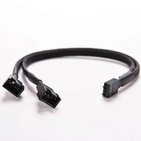 Перехідник раздвоитель 1 на 2 кулера 26см 4 pin, fan cooler hub кабель, фото 1