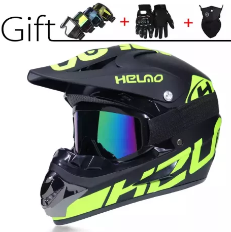 Мото Шолом Шолом S M L XL Мотокрос Квадроцикл + 3 Подарунки, фото 1
