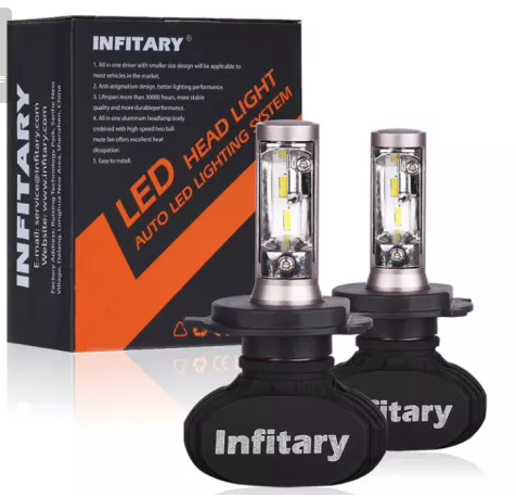 INFITARY Авто LED/Лед Лампи Светодиодные H1,H3,H4,H7,H13,H8/H9/H10/H11 ...