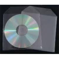 Конверт для CD/DVD дисков прозрачный ПВХ