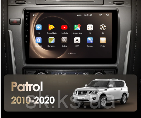 Junsun 4G Android магнітола для Nissan Patrol Y62 2010 - 2020