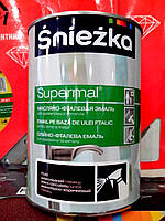 Эмаль Sniezka Supermal масляно-фталевая белая матовая 0,8л