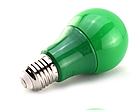 Світлодіодна лампочка 7 Вт А60 Е27 зелена, фото 2