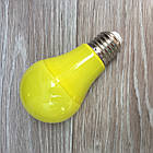 Світлодіодна лампочка 7 Вт 80 Лм А60 Е27 жовта, фото 4
