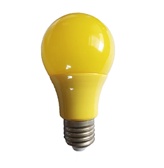 Світлодіодна лампочка 7 Вт 80 Лм А60 Е27 жовта
