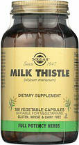 Екстракт розторопші (молочний чортополох) Solgar Milk Thistle 100 капсул, фото 2