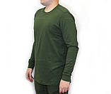 Білизна натільна демісезонна бавовняна ЗСУ олива, фото 3