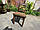 Дерев'яний стілець "Крести", садови стільці для кафе від виробника для дачі, кафе Wooden chair — 07, фото 4