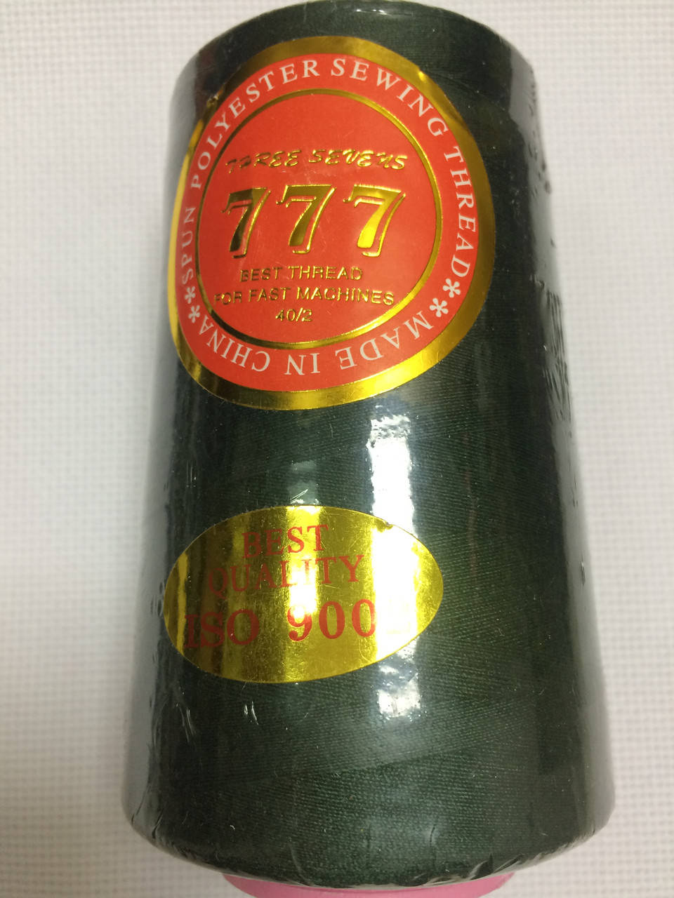 

Нитки швейные № 40 5000 ярд Цвет зеленый 211, Зелёный