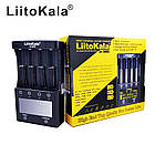 Універсальний зарядний пристрій Liitokala Lii-500s 4 каналу Ni-Mh/Li-ion 220V/12V Powerbank Test LCD, фото 6