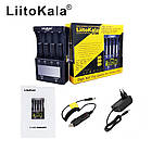 Універсальний зарядний пристрій Liitokala Lii-500s 4 каналу Ni-Mh/Li-ion 220V/12V Powerbank Test LCD, фото 7