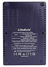 Універсальний зарядний пристрій Liitokala Lii-PD4 4 канали Ni-Mh/Li-ion/LiFePo4 220V/12V LCD, фото 5