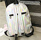 Жіночий голографічний рюкзак, фото 3
