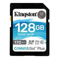 Карта памяти Kingston 128GB SDXC class 10 UHS-I U3 Canvas Go Plus (SDG3\/128GB)