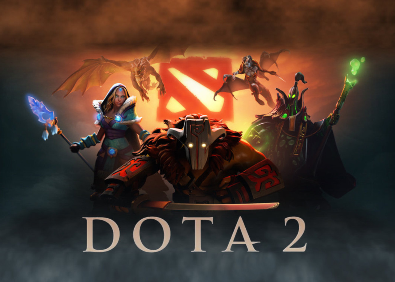 Картина Постер Gee! Dota 2 Дота 2 Логотип 60х40см DT.09.156 — Купить ...