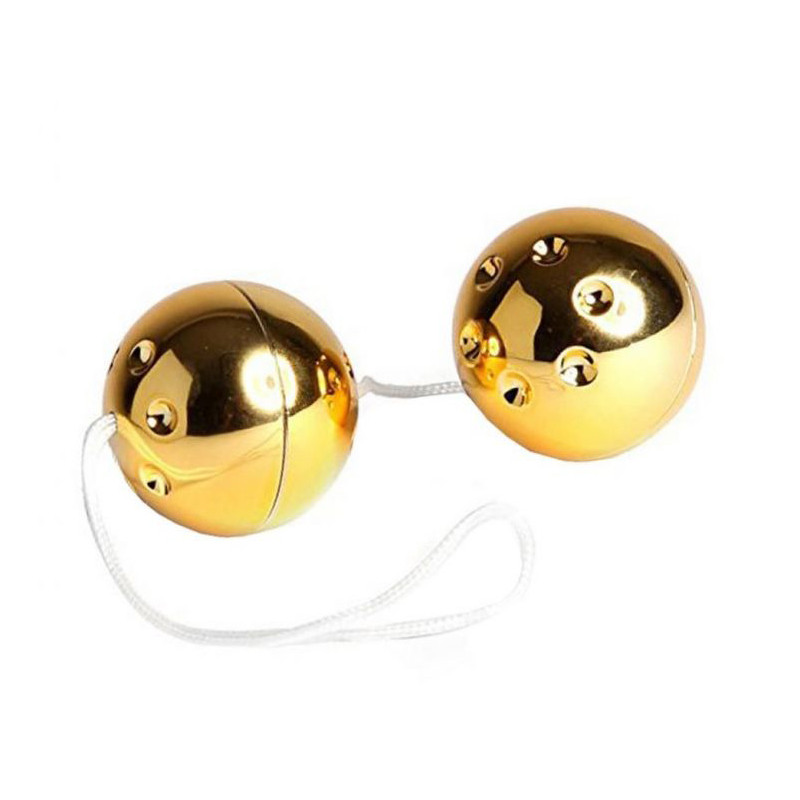 Вагінальні кульки подвійні без вібрації кулі Кегеля Geisha Balls