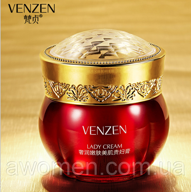 Уценка! Омолоджувальний і зволожувальний крем для обличчя Venzen Extravagant skin 15 g (м'ята коробка)