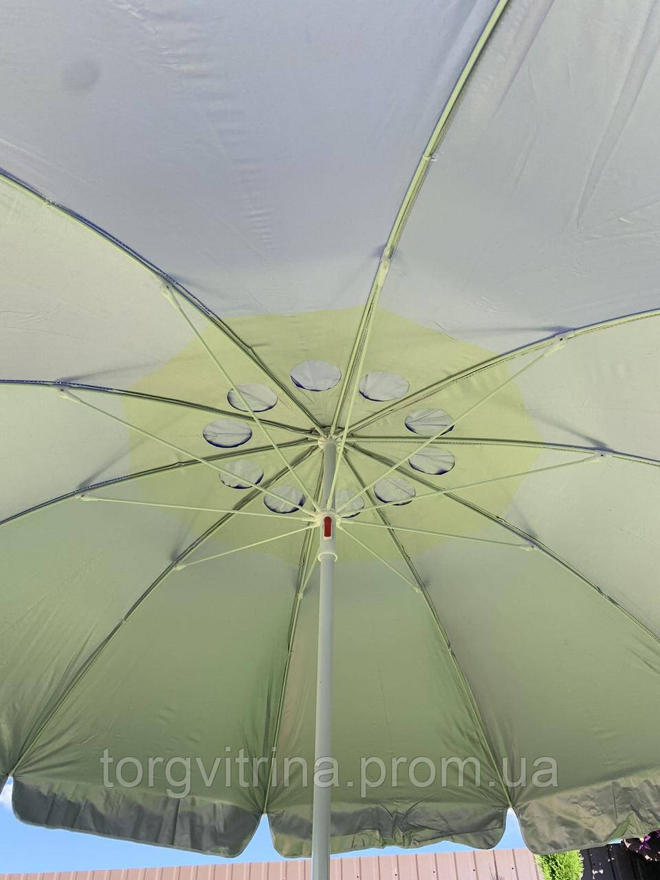 Зонт торговый 2.4 м - фото 1 - id-p1219930365