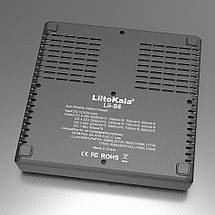 Універсальний зарядний пристрій Liitokala Lii-S6 6 каналів Ni-Mh/Li-ion/LiFePo4 USB LCD, фото 5
